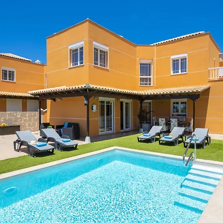 Vila Luxury With Sea View, Heated Pool Arona (Tenerife)